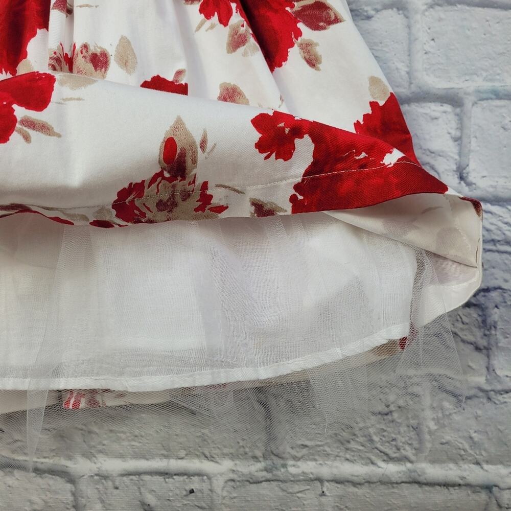 Spicy Sugar Floral Sun Dress Pleated with Crinoline size 8 - Picture 6 of 11